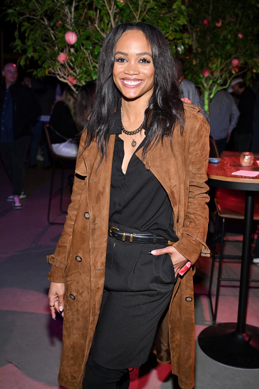 Rachel Lindsay Is All Smiles at Football Event After Finalizing Divorce