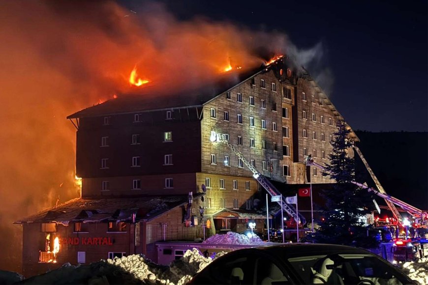 66 People Killed, 51 Injured in Hotel Fire at Popular Ski Resort: Reports