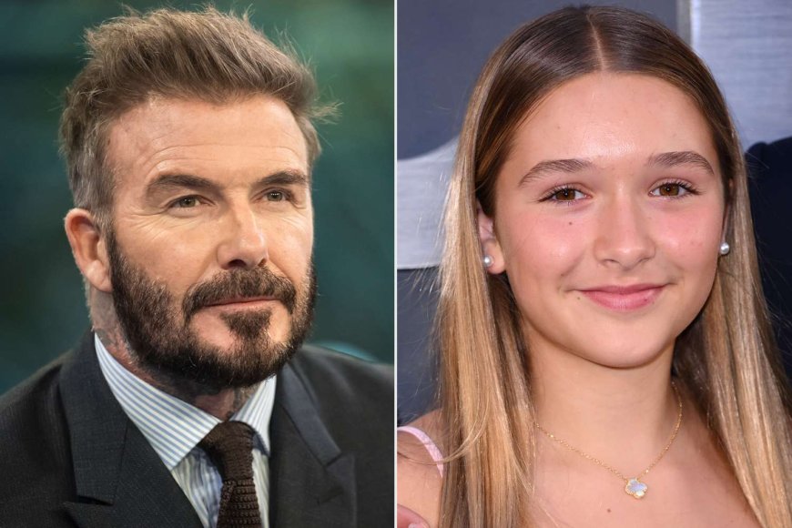 David Beckham Shares Sweet Hopes for Daughter Harper's 'Exciting' Future: 'Girls Need More Than Words'