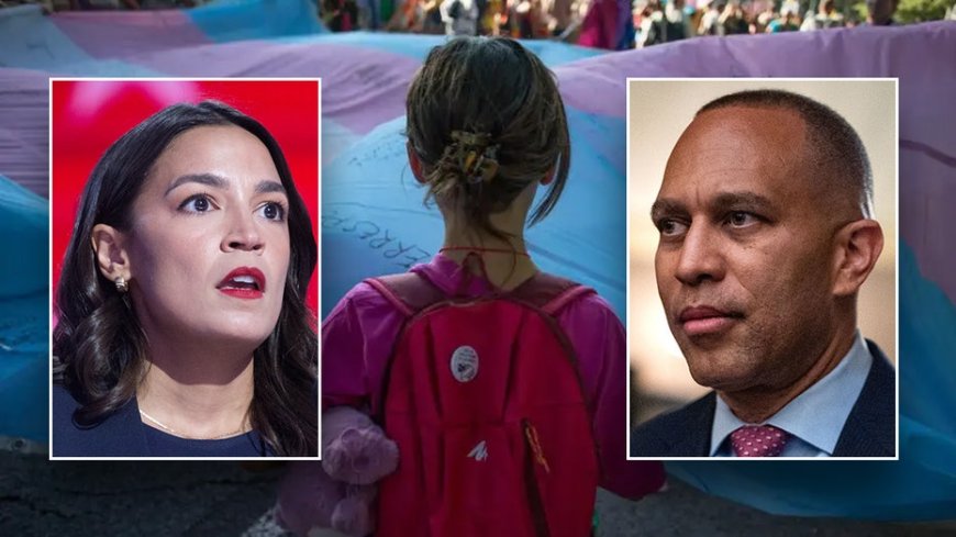 Democrat voters abandon party after AOC, Jeffries say anti-trans athlete bill empowers child sexual predators