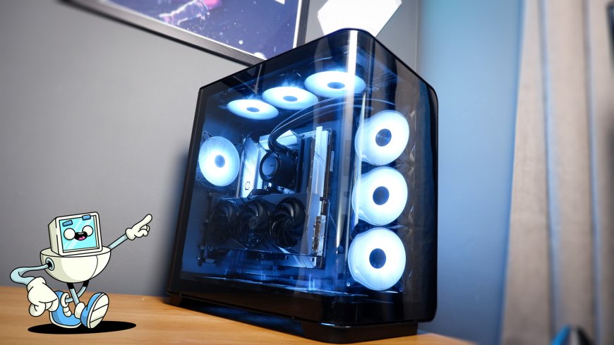 I built the mullet of gaming PCs with MSI's Project Zero 'Back-Connect' parts