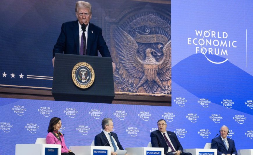 Trump Tells Davos Elite to Invest in U.S. or Face Tariffs