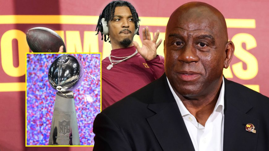 ‘Midas’ Magic Johnson turned $40 million NBA earnings into $1 billion business empire including Super Bowl-chasing Commanders