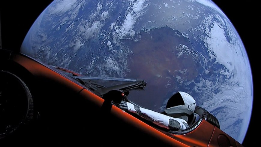 Newly discovered asteroid turns out to be Tesla Roadster launched into space