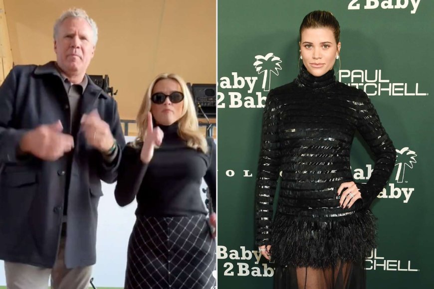 Reese Witherspoon and Will Ferrell Hilariously Recreate the Viral 'Sofia Richie Dance' and She Responds