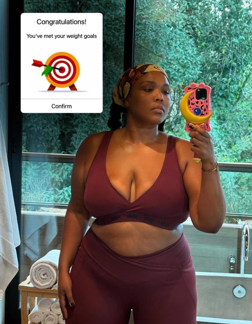 Lizzo Reaches Her 'Weight Release' Goal: 'I Am Happy'