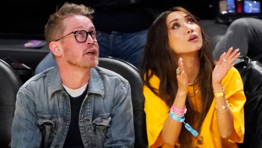 Macaulay Culkin and Brenda Song Have Slam-Dunk Date Night at Lakers Game