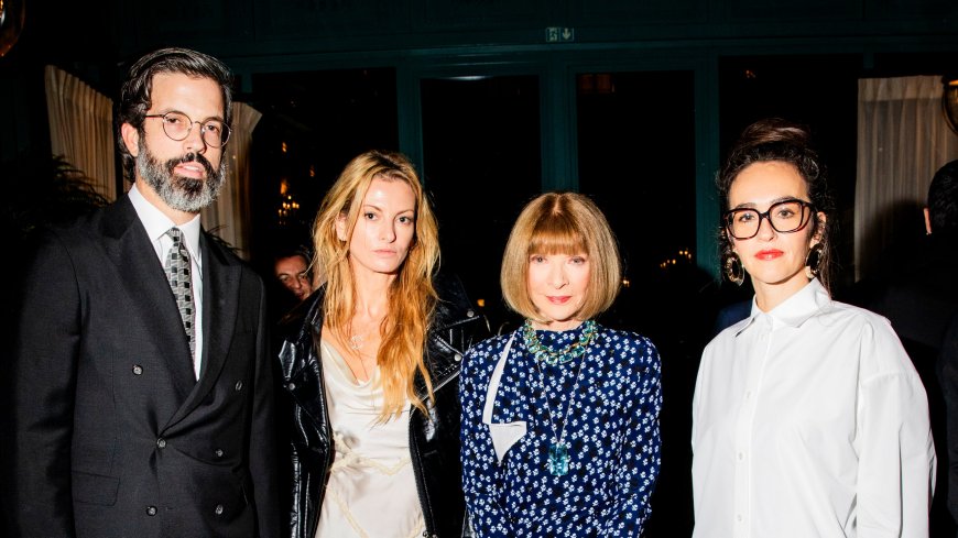 Will Welch and Anna Wintour Toast New GQ and Vogue Editors in Paris