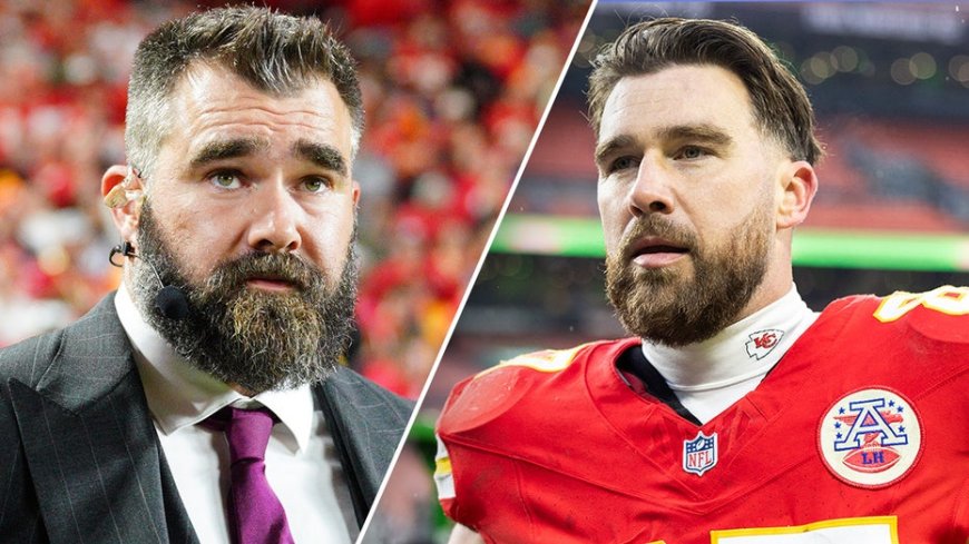 Jason Kelce showed where his loyalty lies in Chiefs-Eagles Super Bowl as old 'New Heights' clip resurfaces