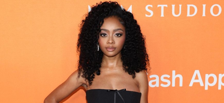 Disney Star Skai Jackson Unveils Name Of First Child In Matching Ensemble