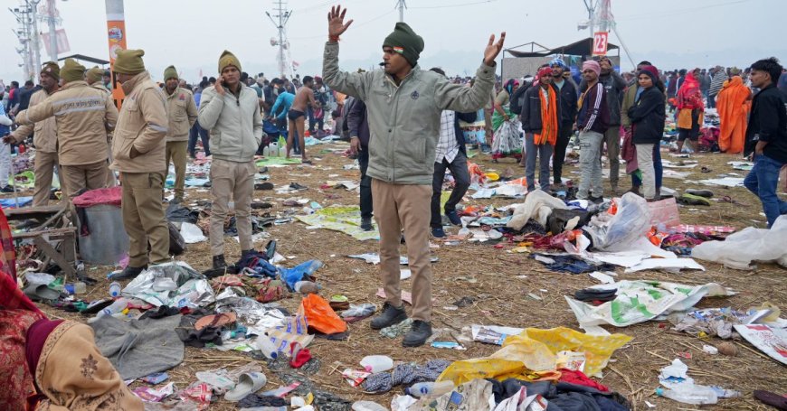 Police Say at Least 30 People Have Died In Stampede at India’s Maha Kumbh Festival