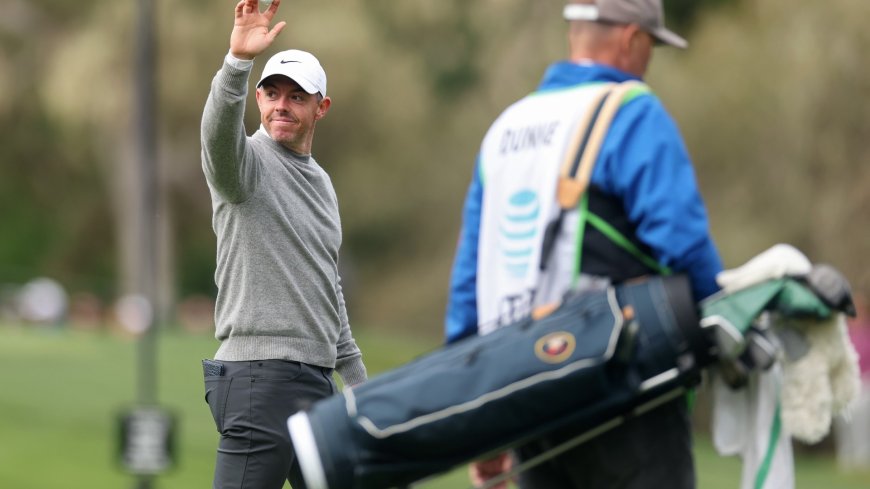 ‘Cameraman blew it’ – Rory McIlroy makes stunning slam dunk hole-in-one at AT&T Pebble Beach Pro Am as fans make same joke