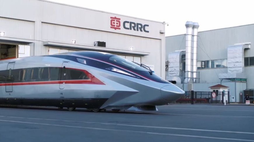 China unveils the world’s fastest high-speed train with a top speed of 280 mph