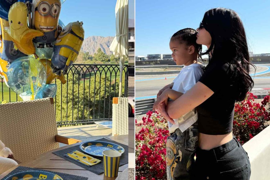 Kylie Jenner Throws Minions-Themed Party for Son Aire’s 3rd Birthday After Daughter Stormi's Hello Kitty Bash