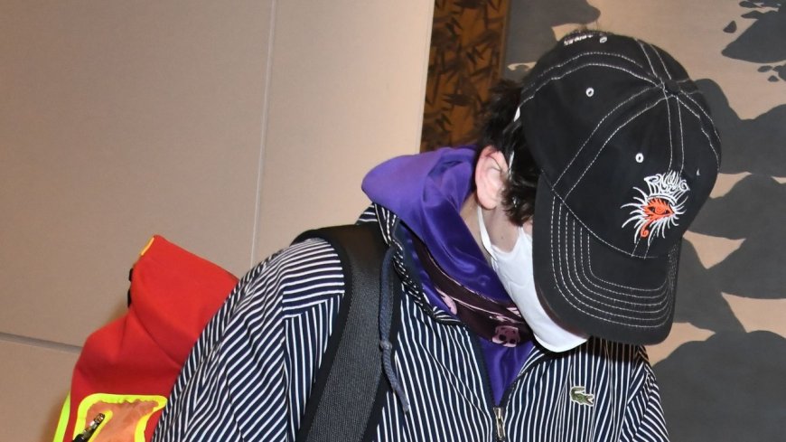 Timothée Chalamet’s Latest Y2K Style Flex? A Purple Velour Tracksuit