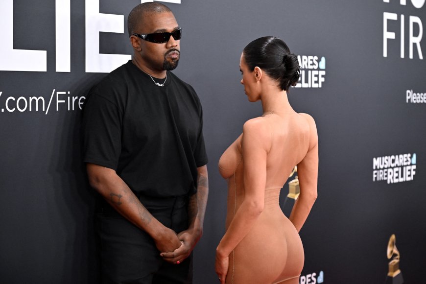 Kanye West Defends Wife Bianca Censori's ‘Brave’ Naked Grammys Dress