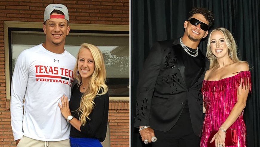 Patrick Mahomes and Wife Brittany's Romance Timeline Ahead of Super Bowl