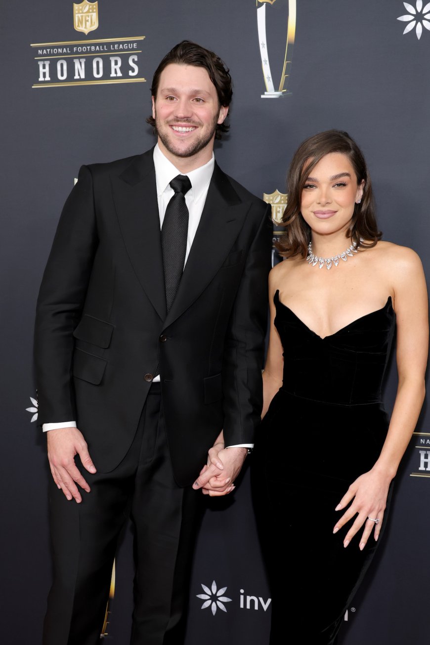 Hailee Steinfeld and Josh Allen Make Red Carpet Debut After Engagement