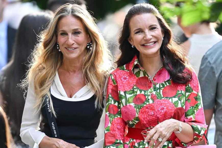 Kristin Davis Had to Stop Sarah Jessica Parker from Putting Her on a Dating App: 'Do Not!' (Exclusive)