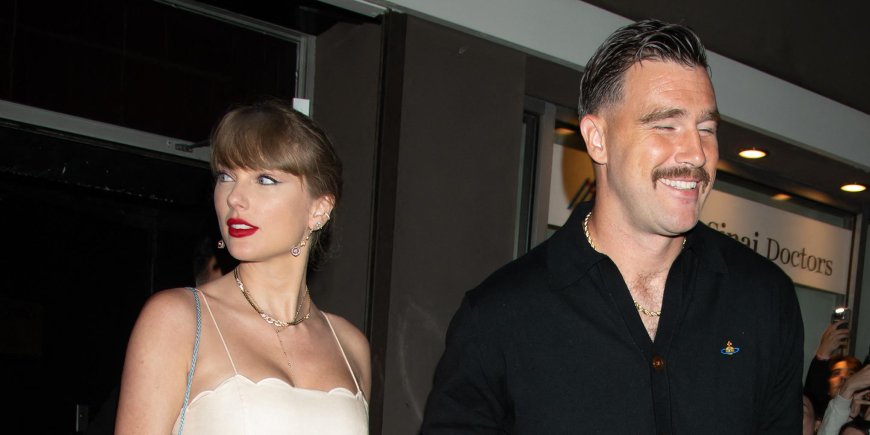 Taylor Swift Stuns In Chic Black Mini Dress On Date Night With Travis Kelce