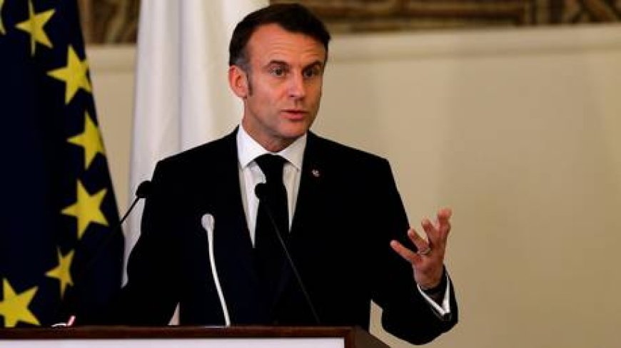 Macron asks Trump to tariff China not EU