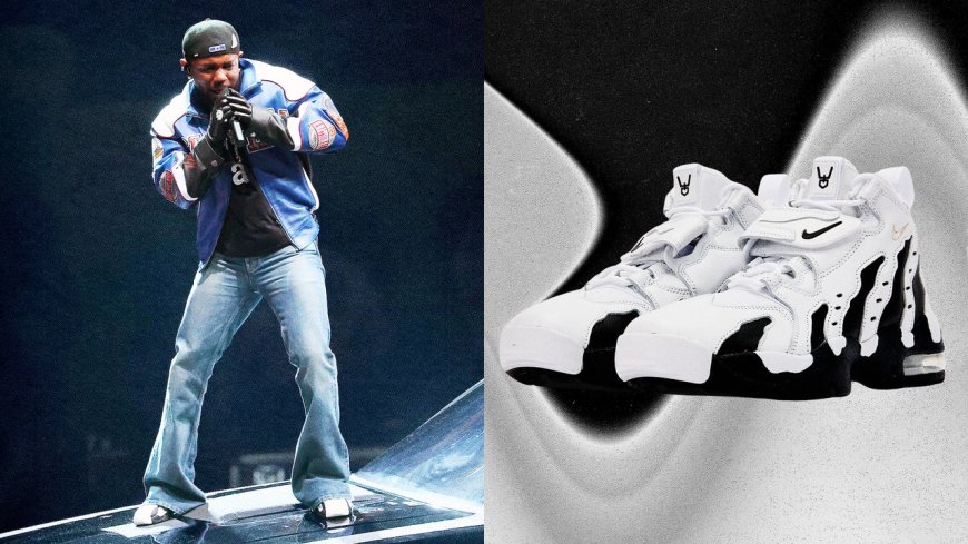 Kendrick Lamar Laced up a Legendary Nike Football Sneaker for the Super Bowl