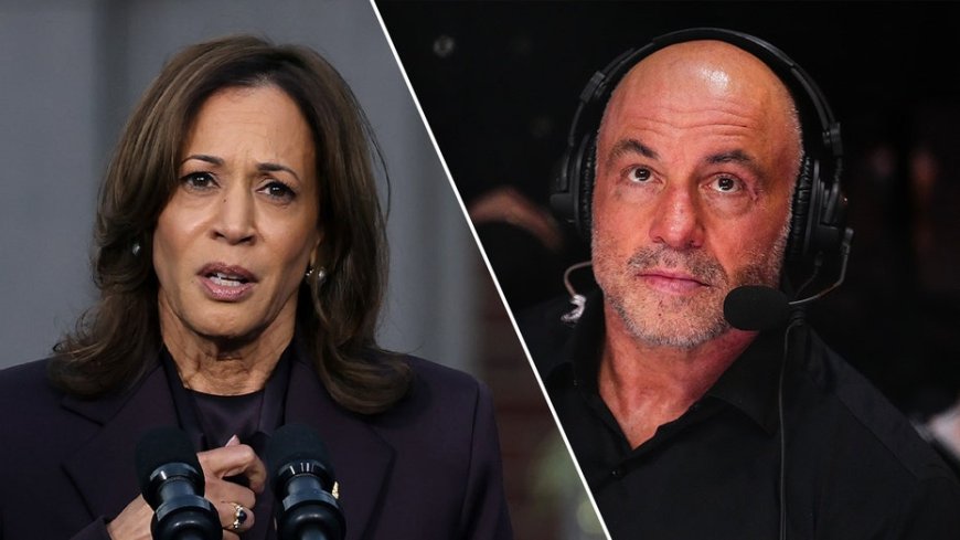 Rogan blasts Harris campaign for lying about scrapped interview, says they 'just got scared'