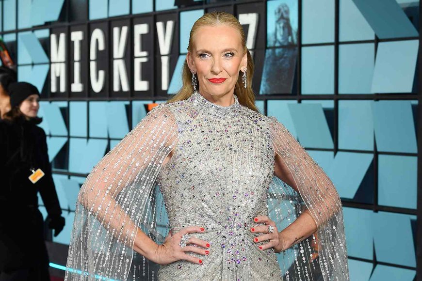 Toni Collette Shimmers in Silver at “Mickey 17 ”Premiere, Says 'It Was Bloody Brilliant' to Work on the Sci-Fi Comedy (Exclusive)