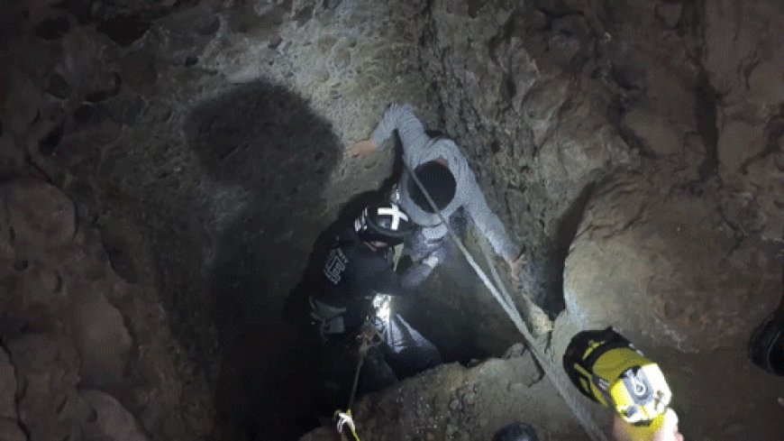 Crews rescue teen from 50-foot-deep California mineshaft: Watch