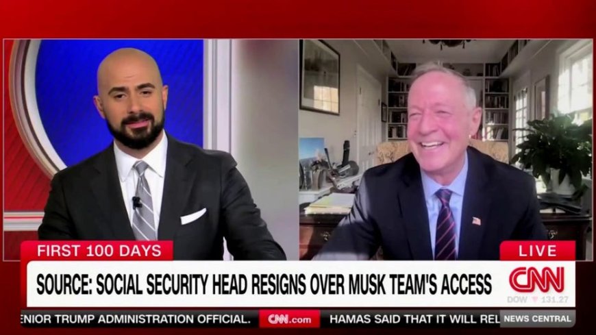 CNN anchor surprised when former Social Security official laughs off questions about fraud