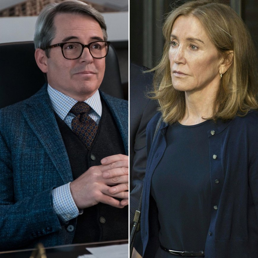 Matthew Broderick Jokes About Felicity Huffman's College Admissions Scandal