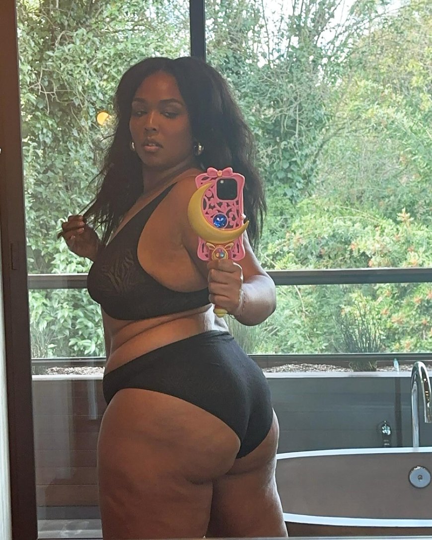 Lizzo Shows Off Her Figure in Sexy Lingerie After Hitting ‘Weight Goals’