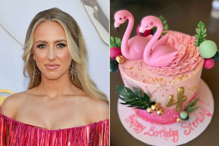 Brittany and Patrick Mahomes Celebrate Daughter Sterling's 4th Birthday with Extravagant Flamingo Cake: Photos