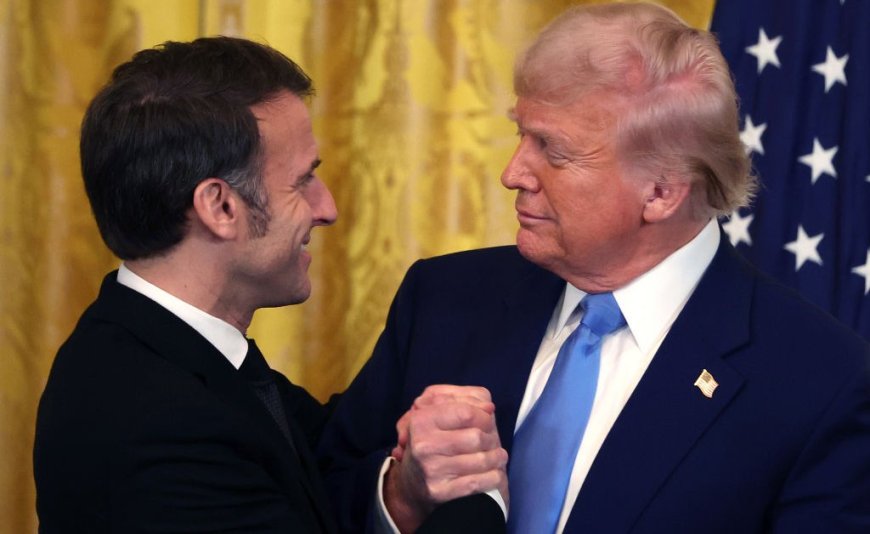 In Gently Correcting Trump, Macron Sends a Message on Ukraine Peace Deal