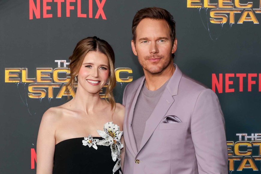 Chris Pratt and Wife Katherine Schwarzenegger Have Date Night at “The Electric State” Premiere