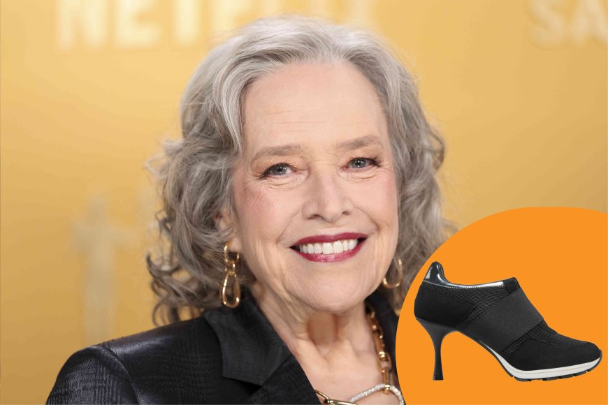 Kathy Bates’ Sneex Sneaker Heels Are the Star Shoes of This Awards Season — Third Time’s the Charm!