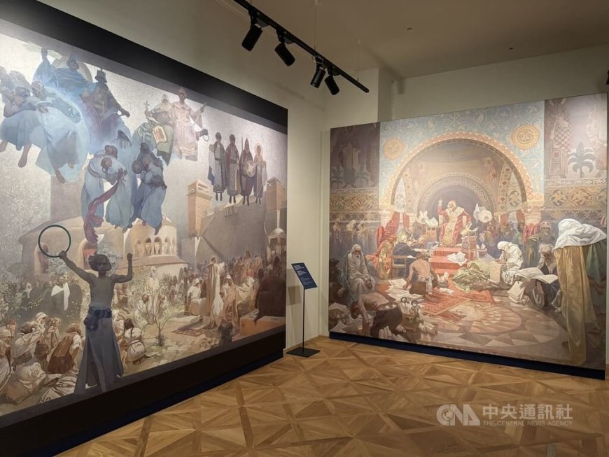 捷克國寶藝術家慕夏作品 展出優雅女性畫風驚艷全球