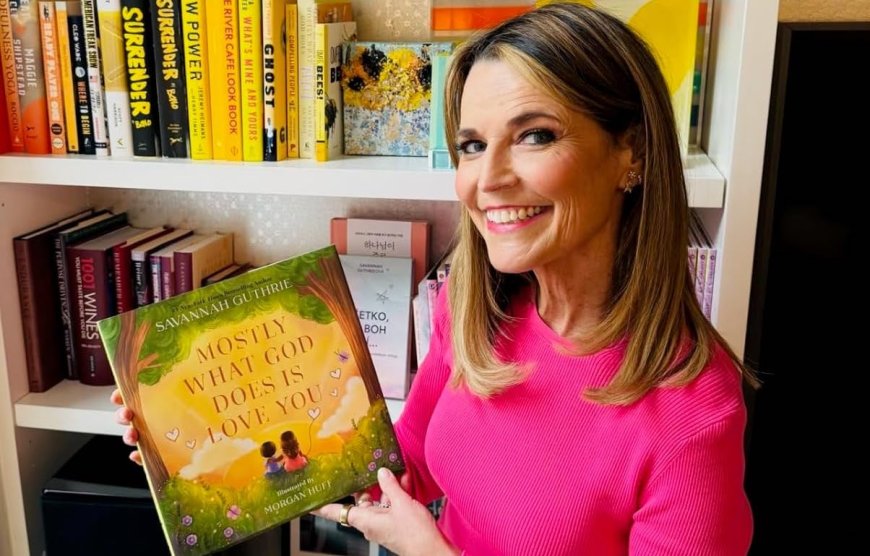 Savannah Guthrie’s Faith-Based Children’s Book Hits Number One on the Charts