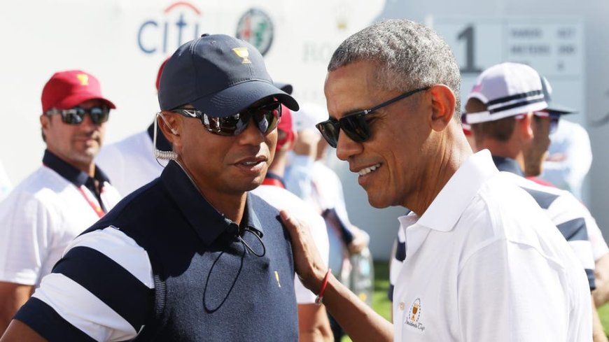 Obamas' production company exploring Tiger Woods biopic: report